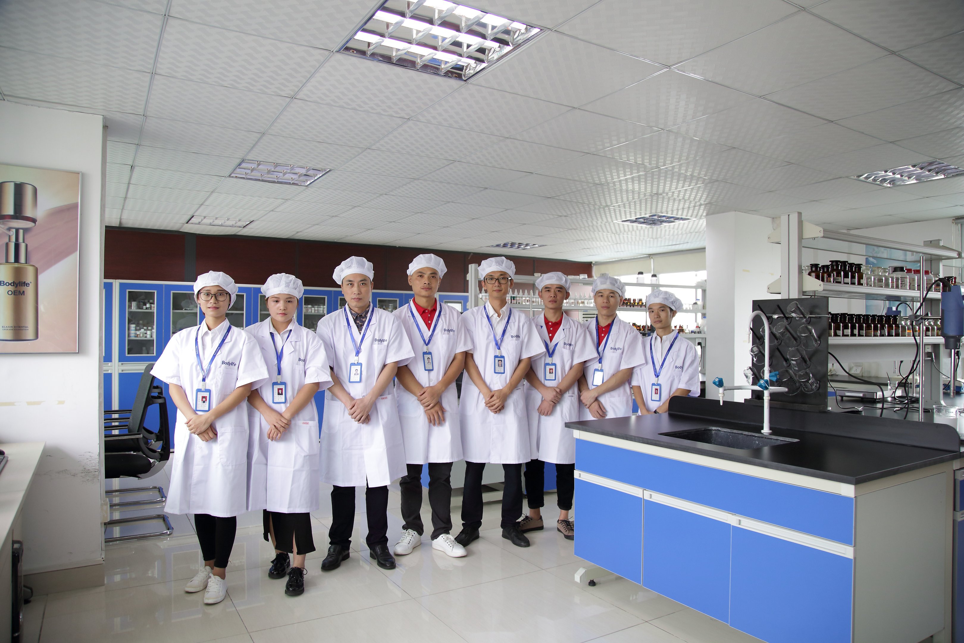 Bodylife R&D team group photo