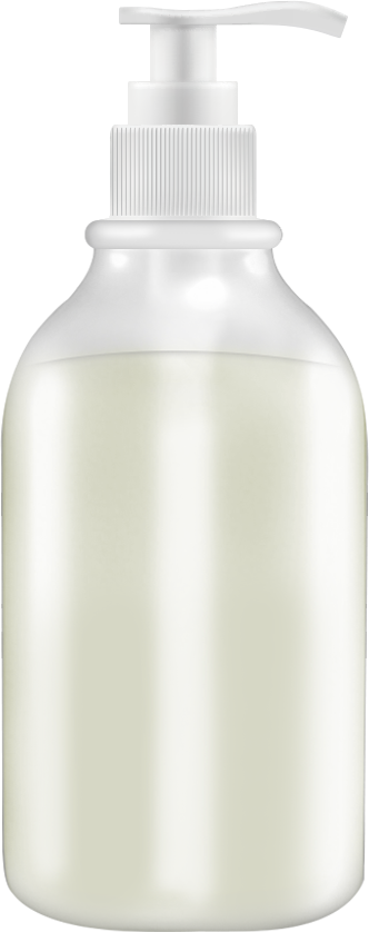 Natural Body Wash Bottle